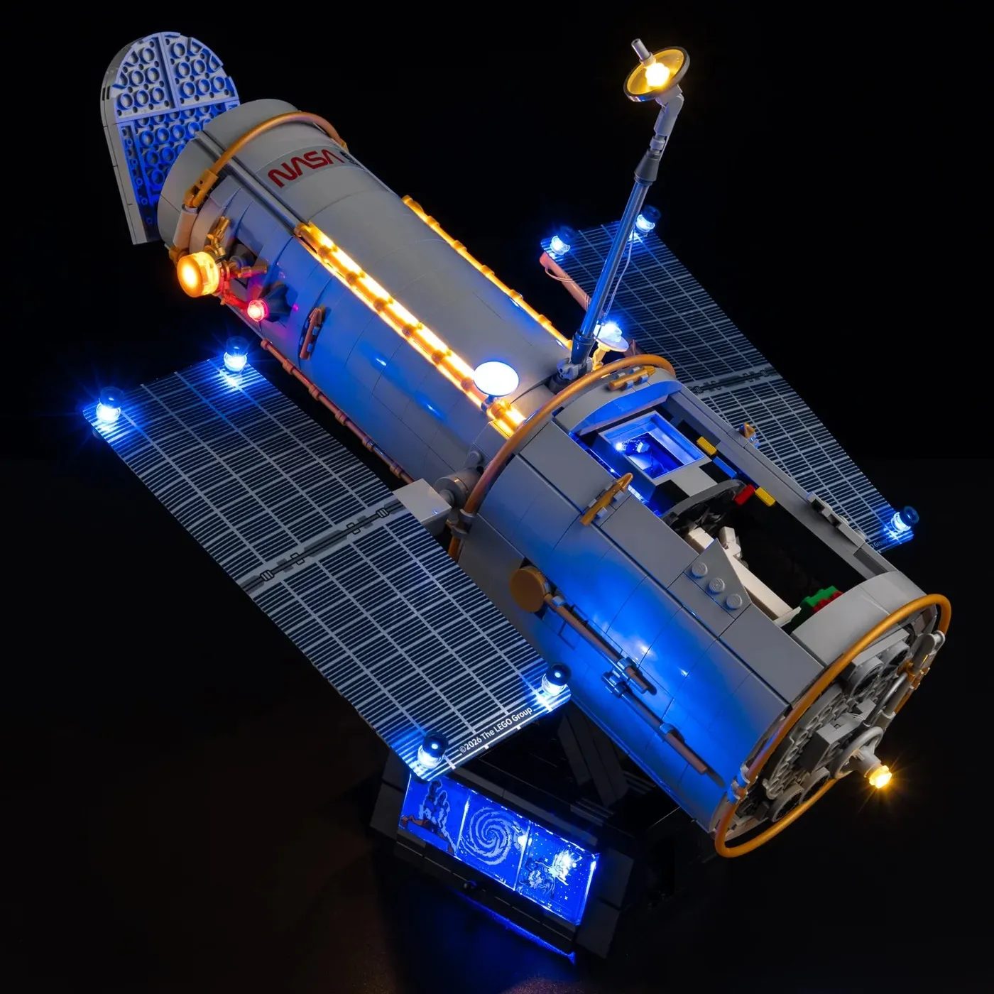 Premium-belysningskit kompatibelt med LEGO® Icons Hubble Space Telescope 11382 — 14