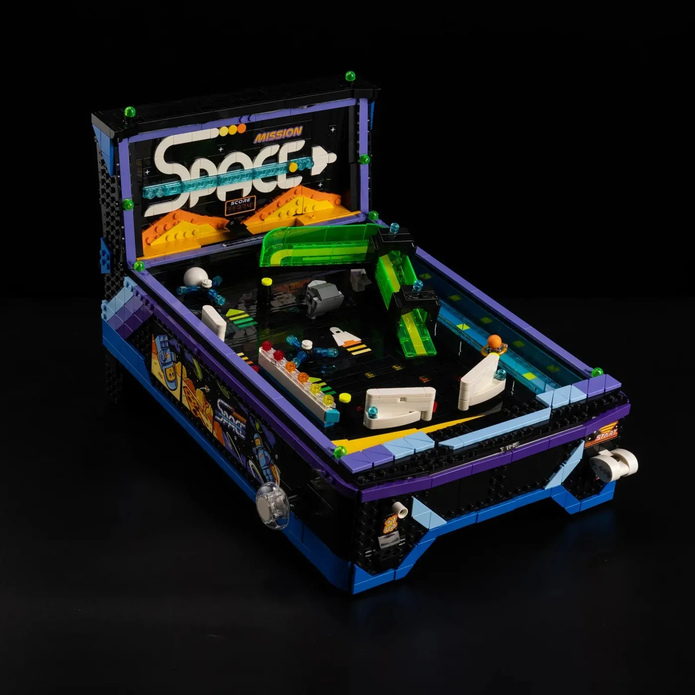 Premium-Beleuchtungsset kompatibel mit LEGO® Icons Arcade Pinball Machine 11374 — 7