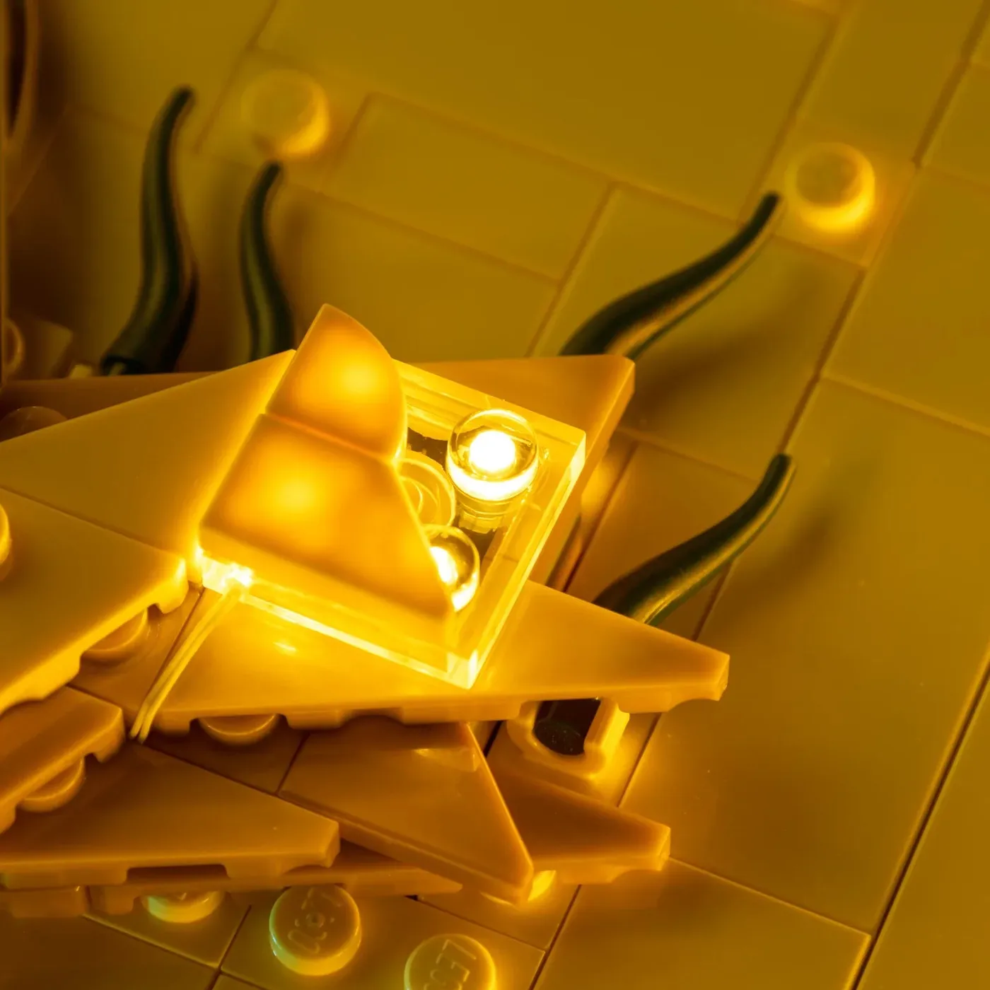 Apšvietimo rinkinys Lego Art Vincent van Gogh – Sunflowers 31215 — 9