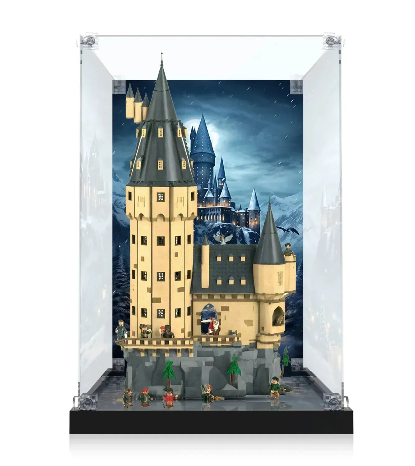 Display case for LEGO® Harry Potter™ Hogwarts™ Castle: The Main Tower 76454 - KABO