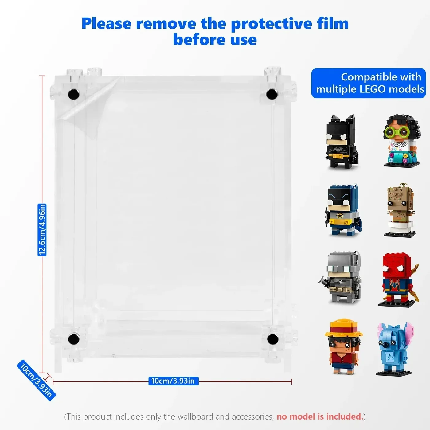 Display case For LEGO BrickHeadz - Square Headz — 8