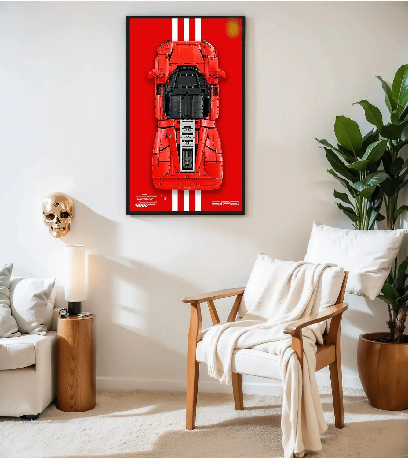 [Seria 3-ICONS] Ramka ekspozycyjna na ścianę do superaut LEGO Technic — 5