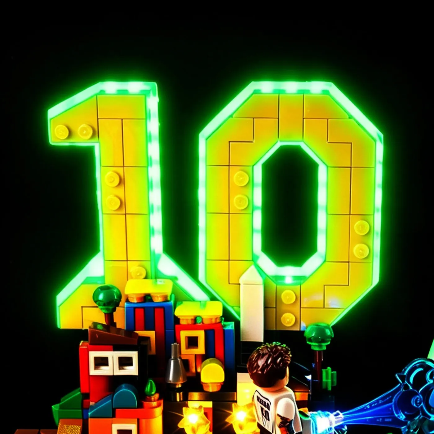 Premium Light Kit Compatible with LEGO® Editions Lionel Messi – Soccer Highlights 43011 — 18