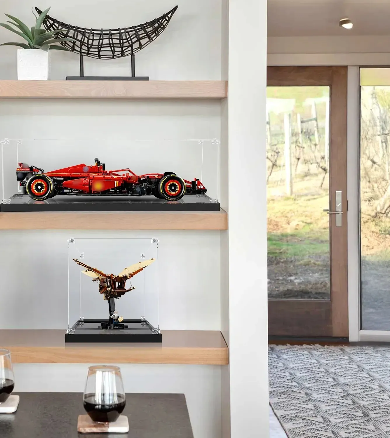 Display case for LEGO Icons Leonardo da Vinci's Flying Machine 10363 — 6