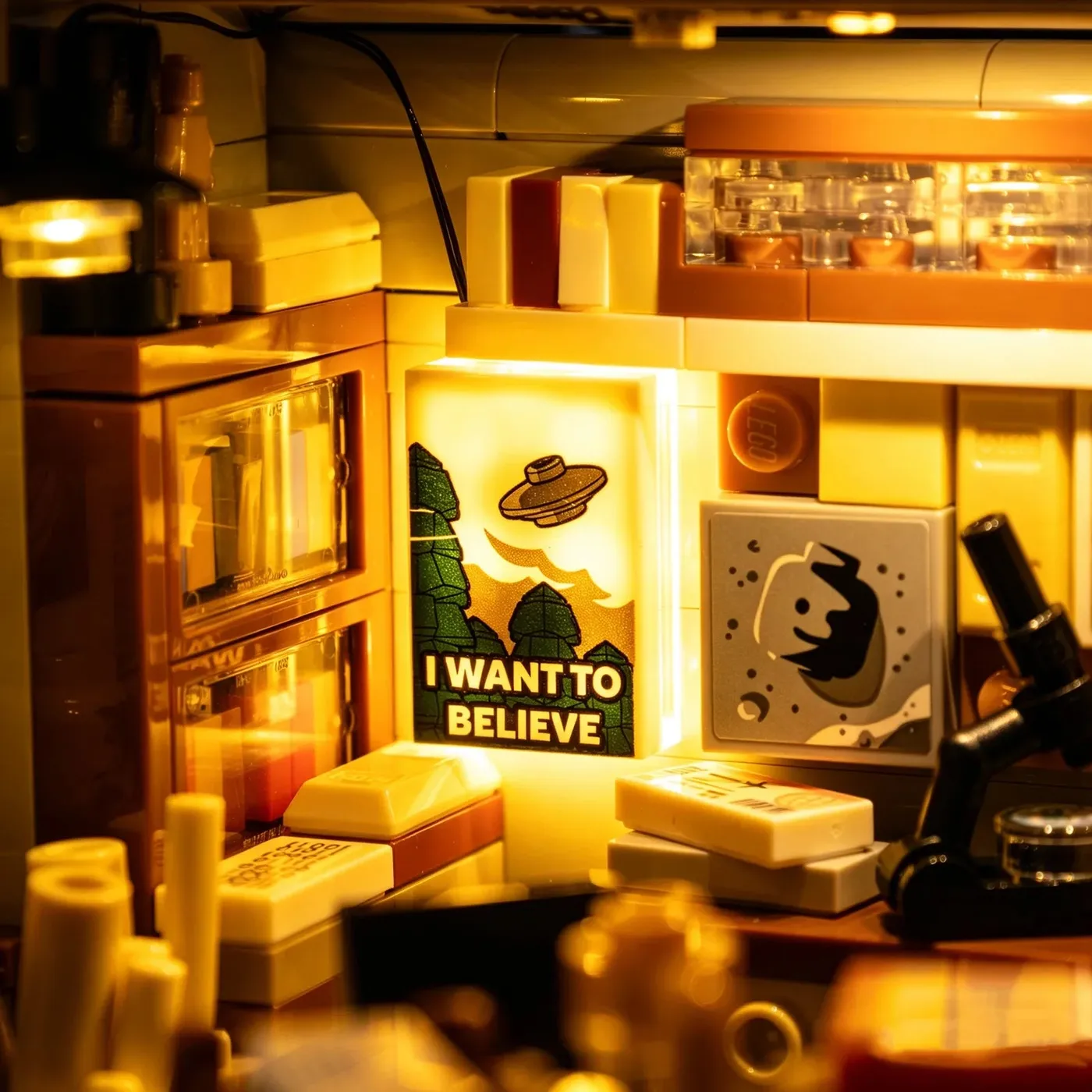Premium apšvietimo rinkinys, suderinamas su LEGO Ideas The X-Files 21369 — 9