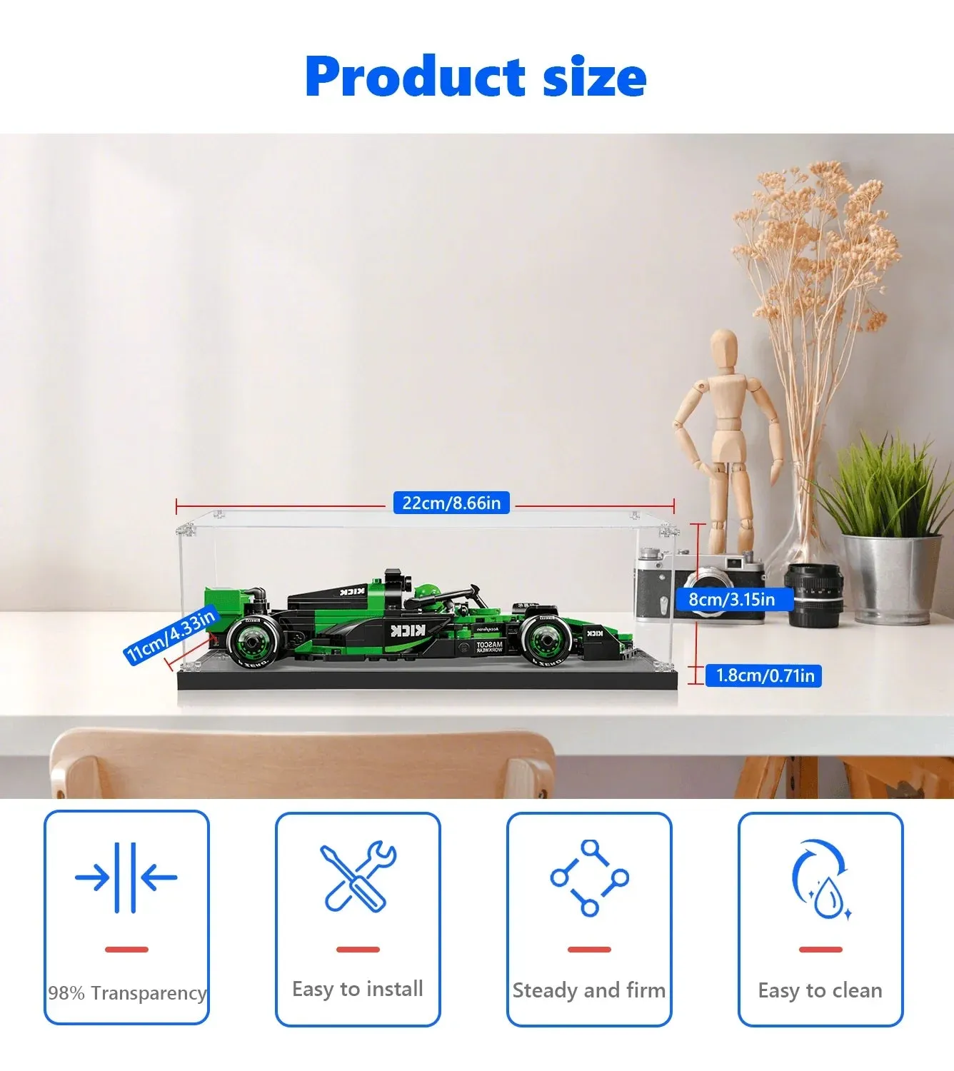 Monter för LEGO HICK Sauber F1 Team C44 (skala 1:32) 77247 — 5