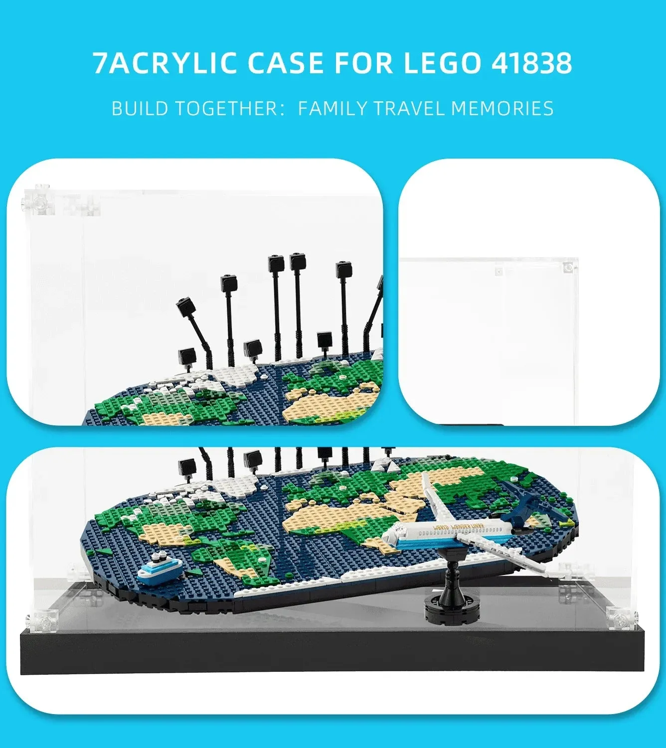 Eksponavimo dėžė Lego Navigation Footprint Map 41838 — 4