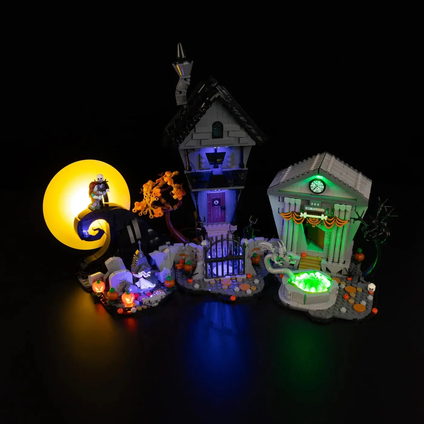 Premium apšvietimo rinkinys, suderinamas su LEGO Ideas Disney Tim Burton's The Nightmare Before Christmas 21351 — 17