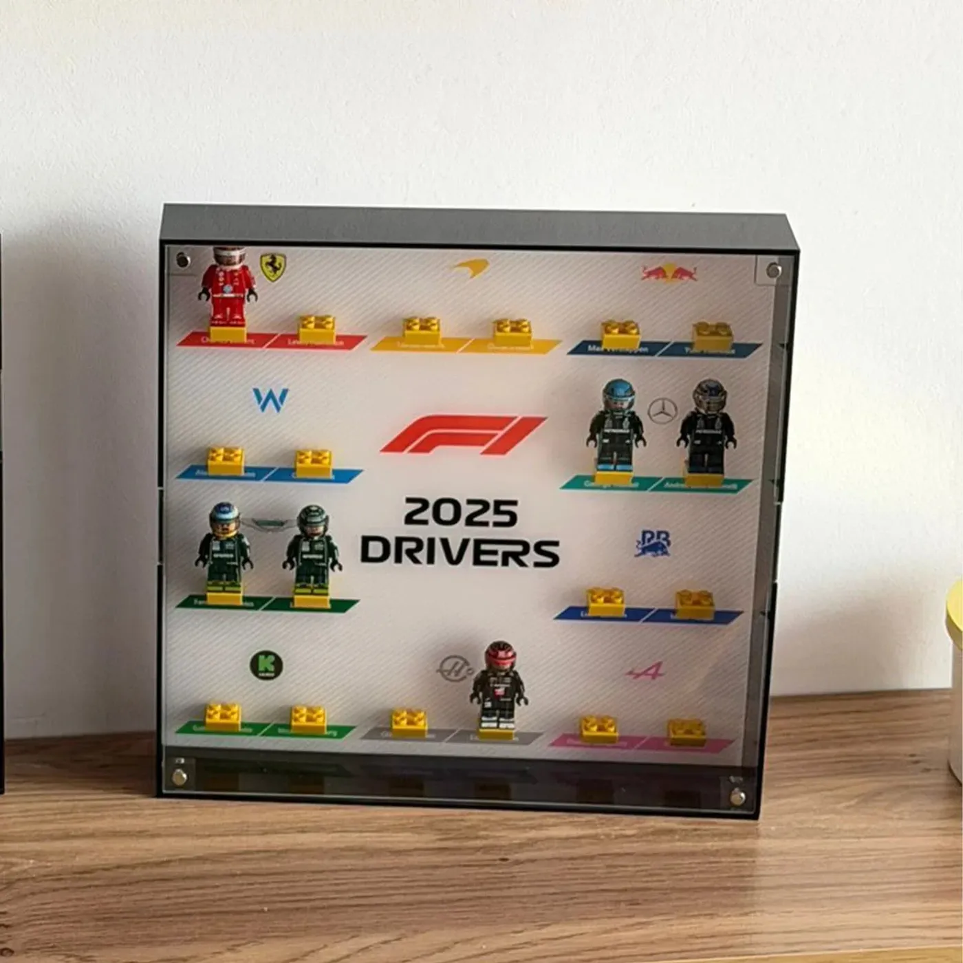 Bilderrahmen für MOC Speed Champion Fahrerfiguren 2025 — 2