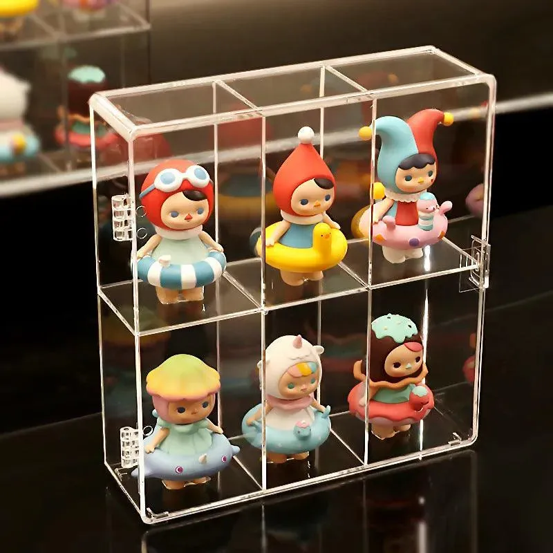 Monterskåp för minifigurer och leksaksfigurer