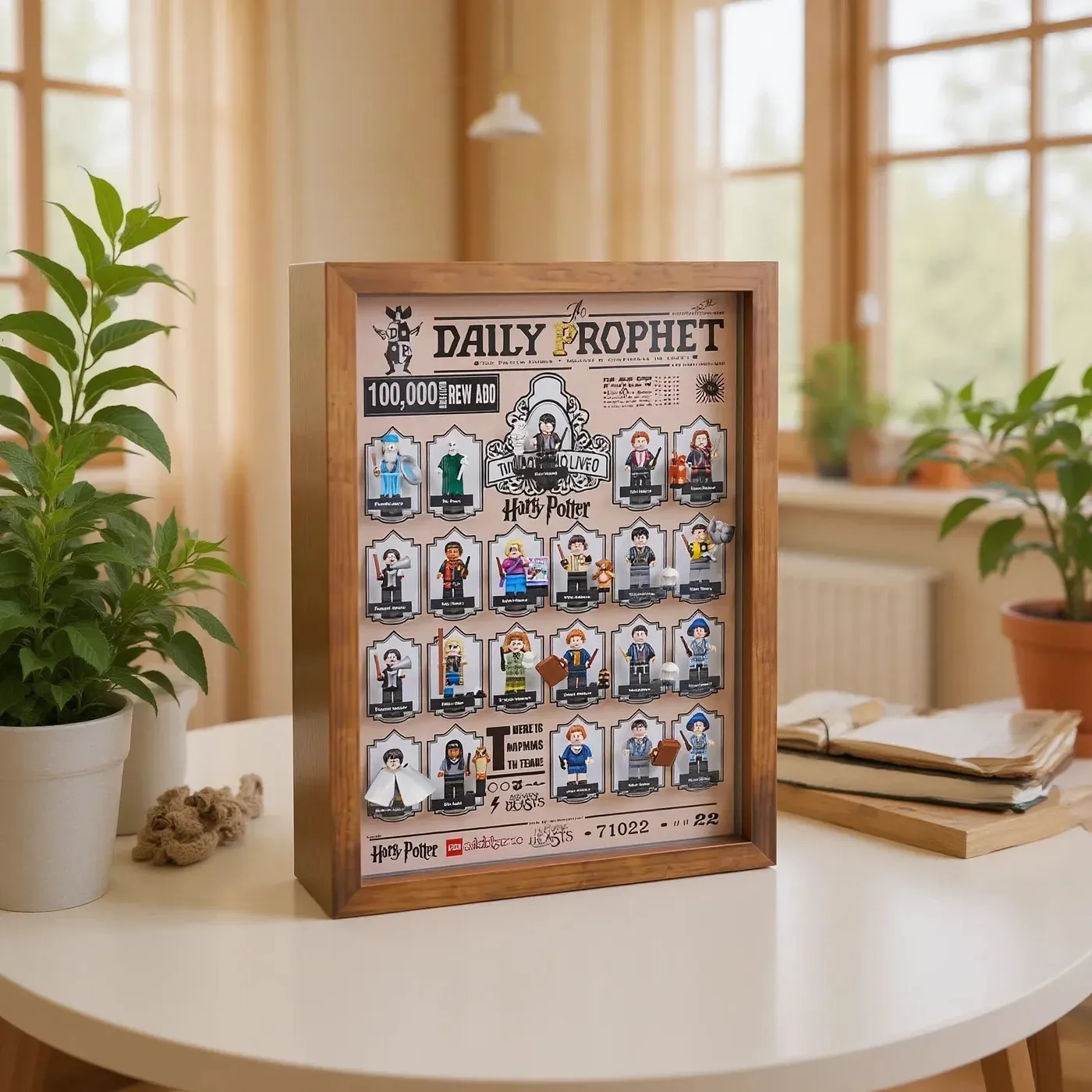 Bilderrahmen-Display für LEGO® Minifiguren 71022 71028 71030 71050 71047 — 17
