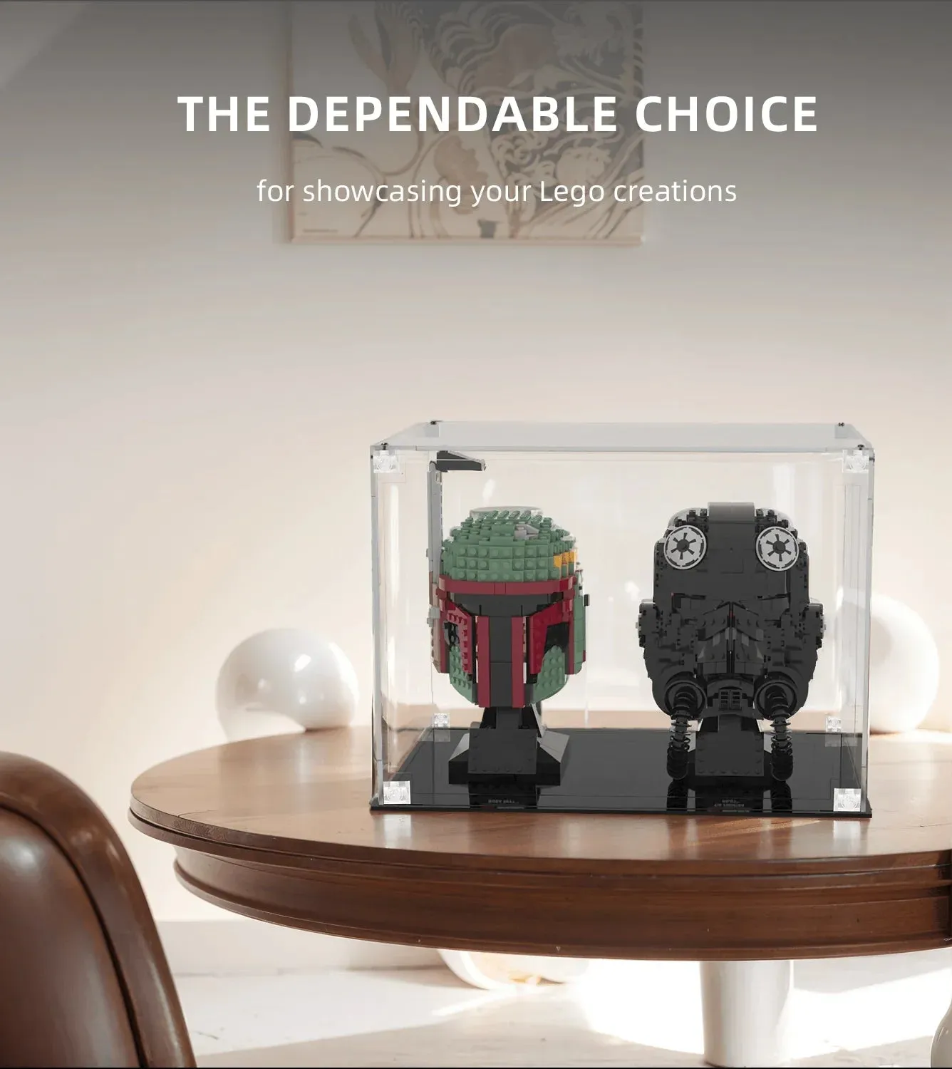 Vitrine für die Lego Star Wars Helm-Serie — 2