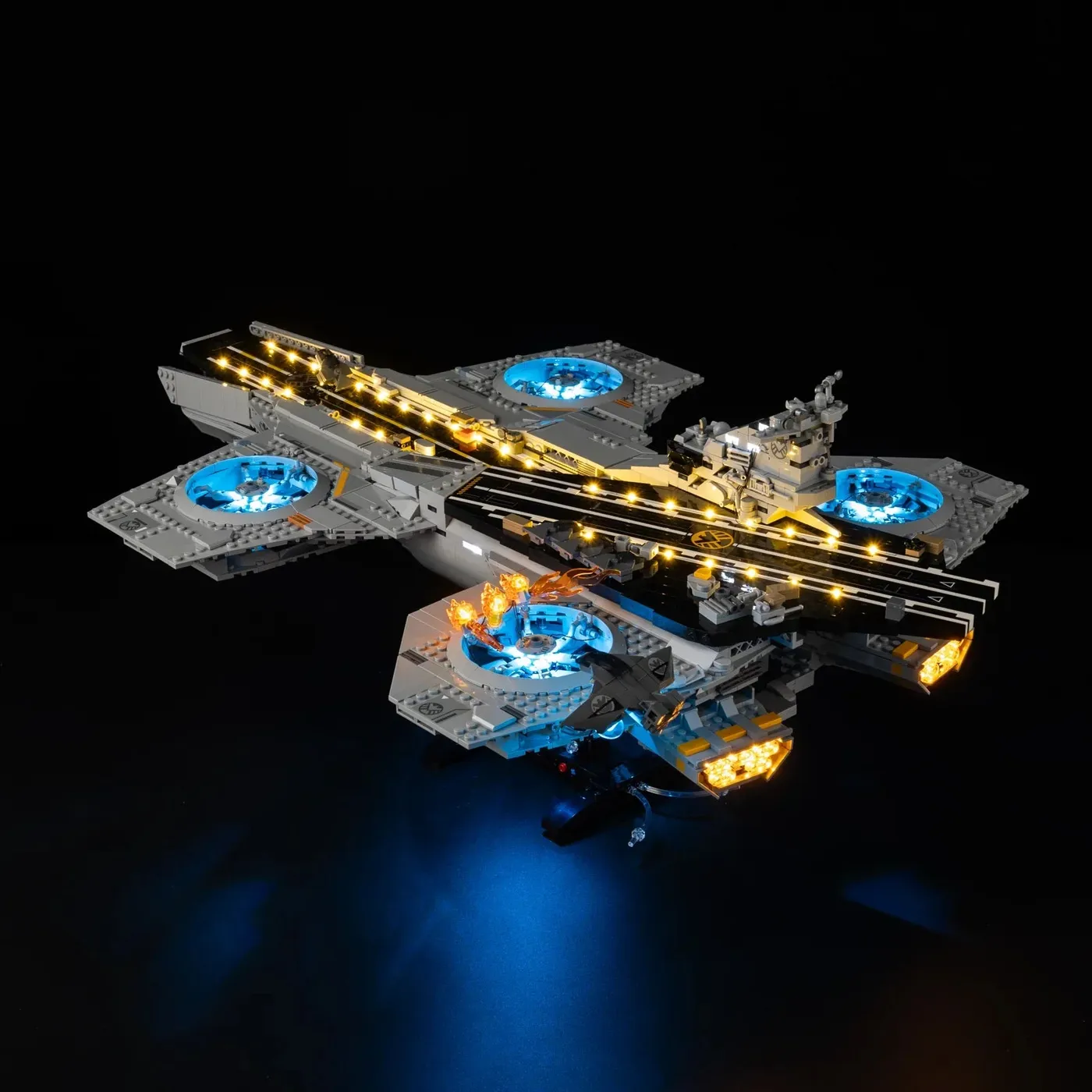 Premium Light Kit Compatible with LEGO Marvel S.H.I.E.L.D. Helicarrier 76354 — 6