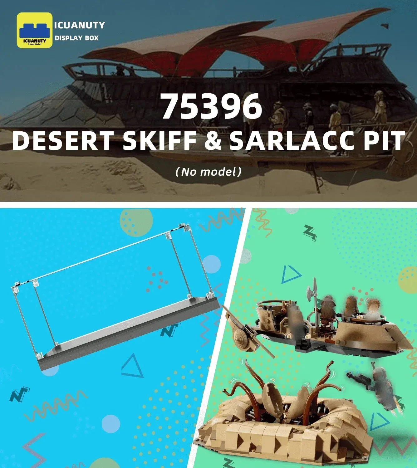 Monter för LEGO Star Wars Desert Skiff & Sarlacc Pit 75396 — 5