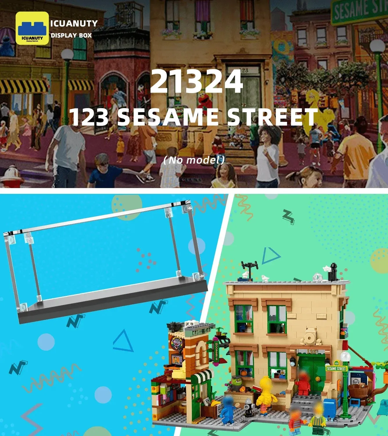 Monter för Lego Ideas 123 Sesame Street 21324 — 7