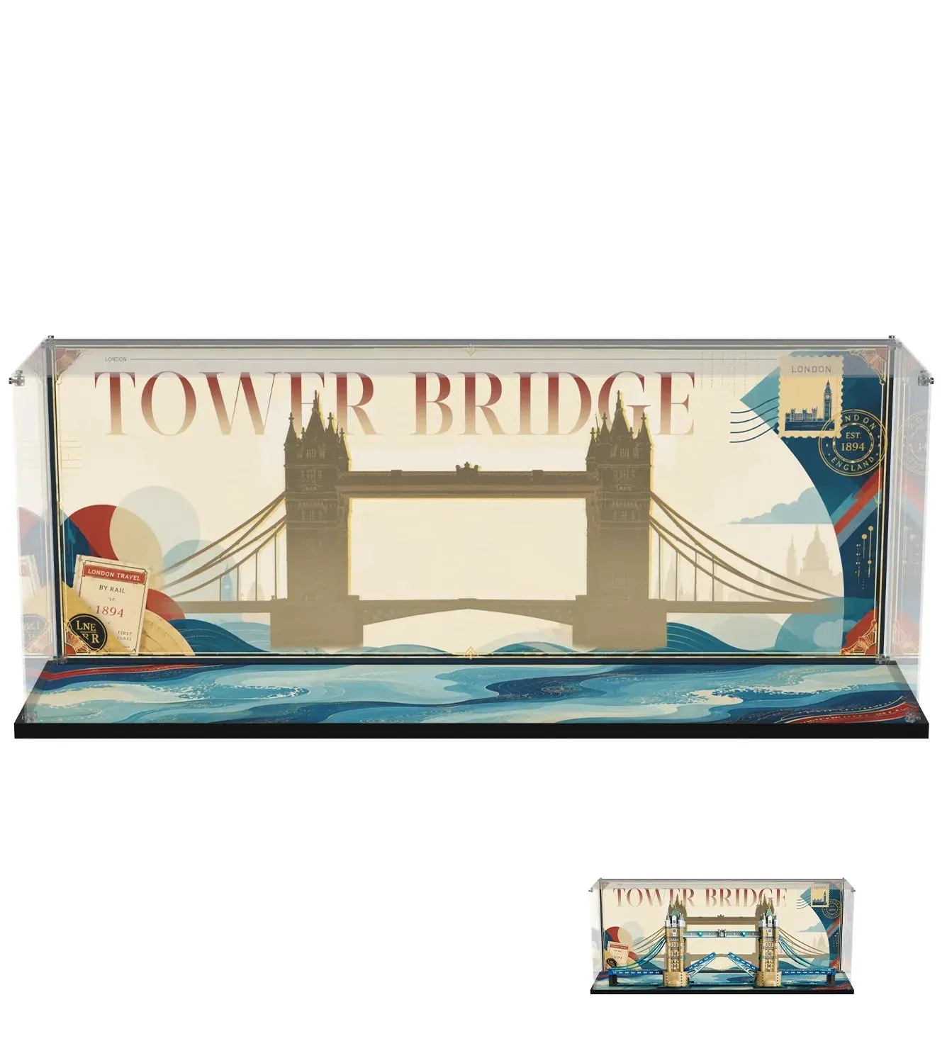 Vitrine für LEGO Architecture Tower Bridge 21067 — 5
