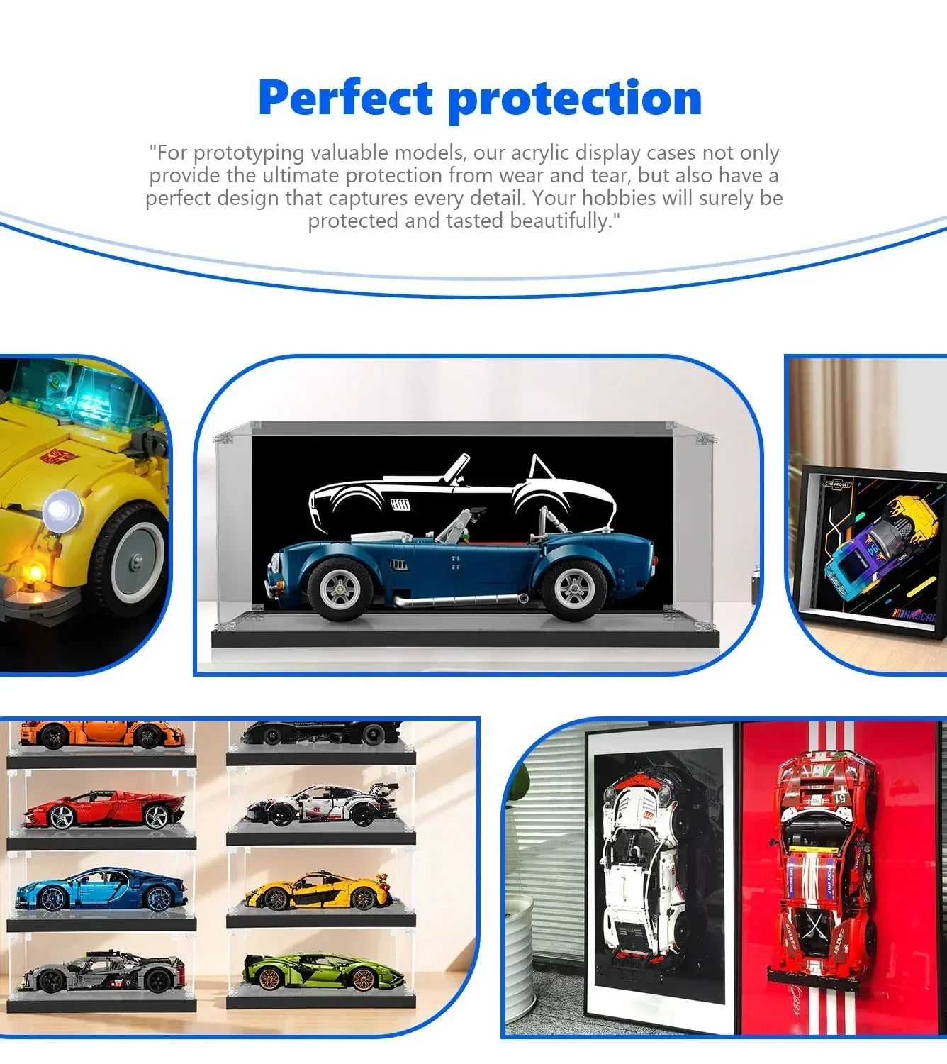 Monter för LEGO® Icons Shelby Cobra 427 S/C 10357 — 12