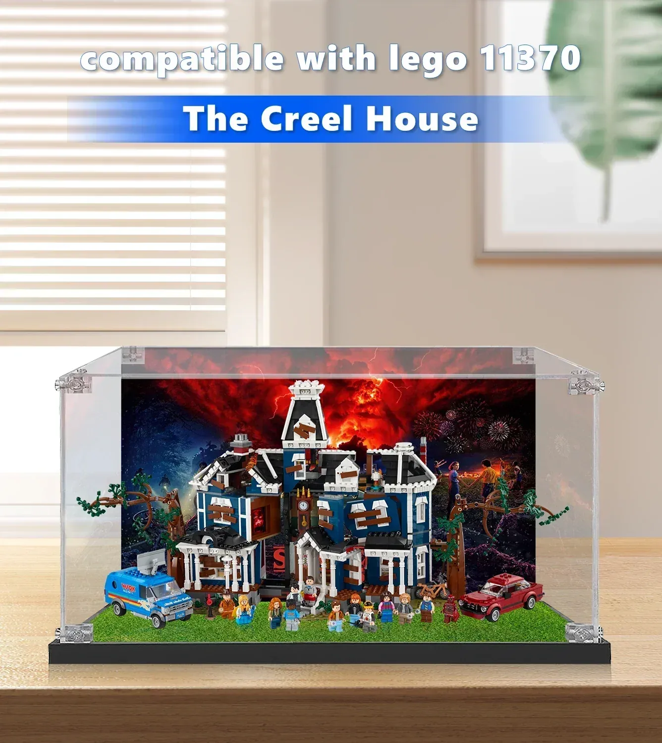 Vitrine für LEGO® Stranger Things The Creel House 11370 — 4