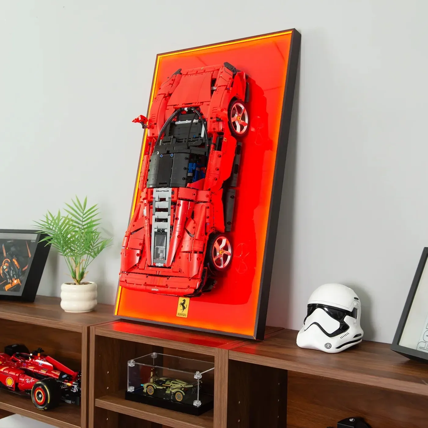 Ramka ekspozycyjna na ścianę do LEGO 42143 Technic™ Ferrari Daytona SP3 — 5