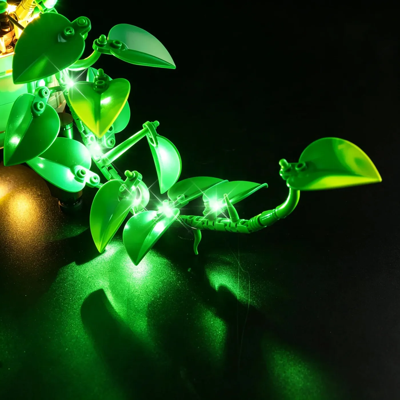 Premium apšvietimo rinkinys, suderinamas su LEGO Botanicals Hanging Golden Pothos 11512 — 11