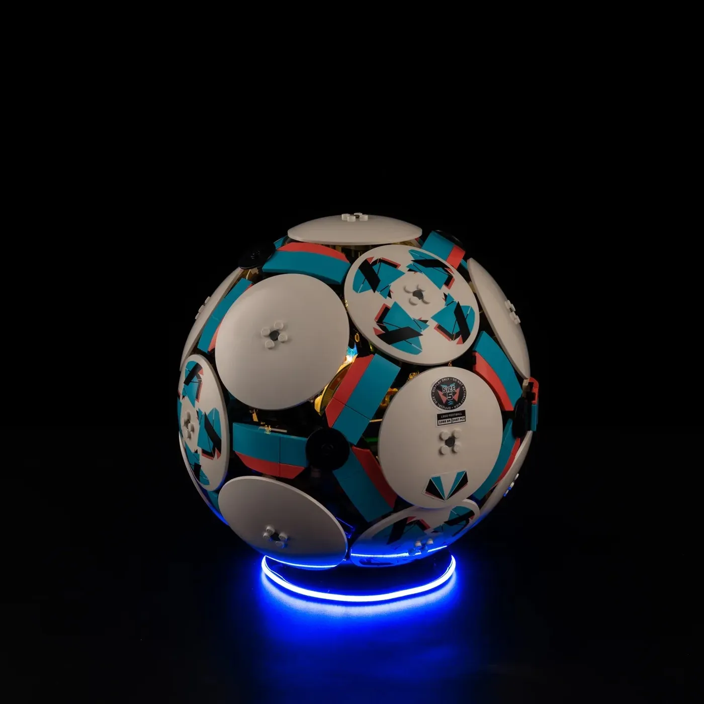 Premium apšvietimo rinkinys, suderinamas su LEGO® Editions Soccer Ball 43019 — 3