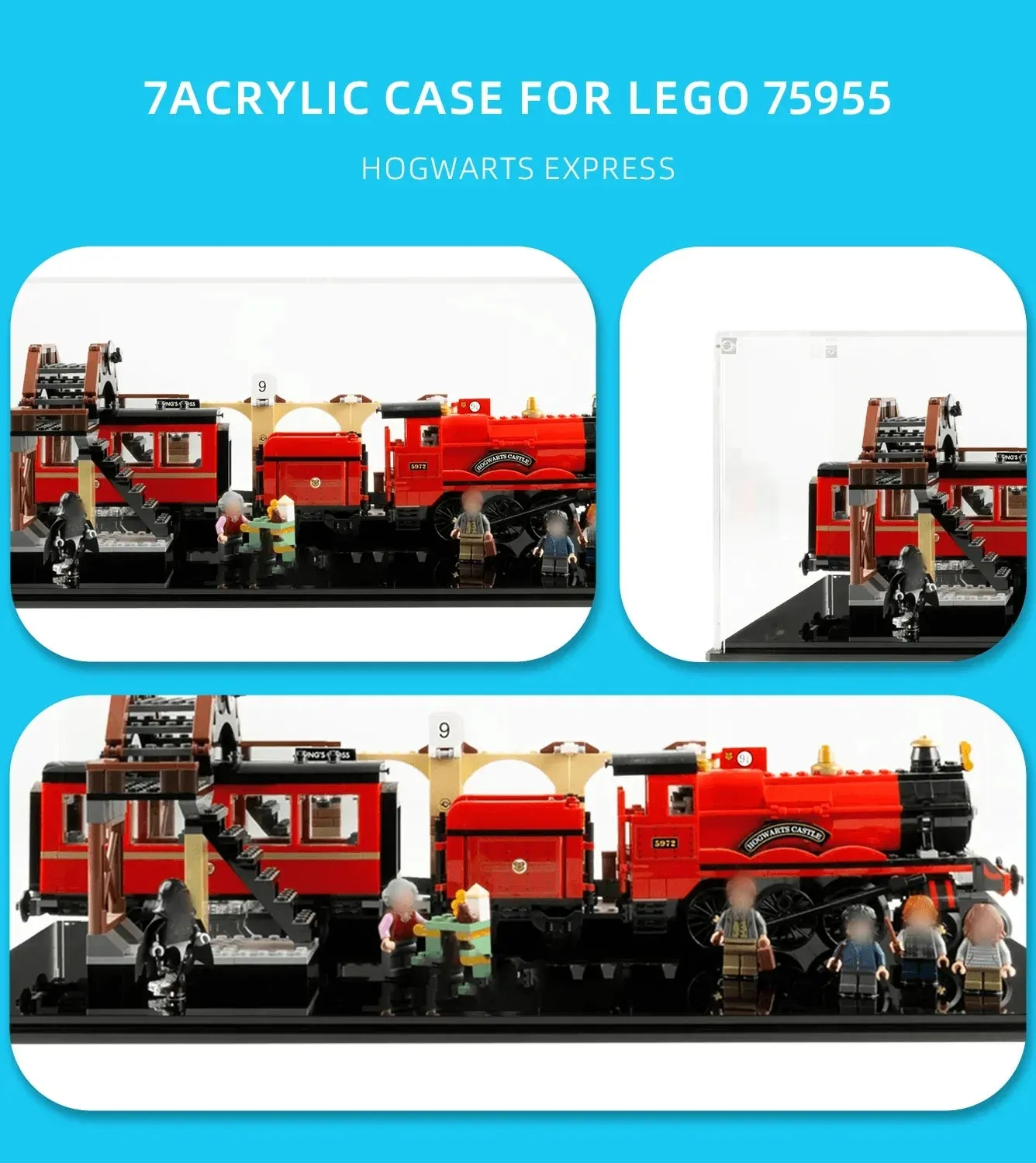 Gablota ekspozycyjna do Lego Hogwarts Express 75955 — 5