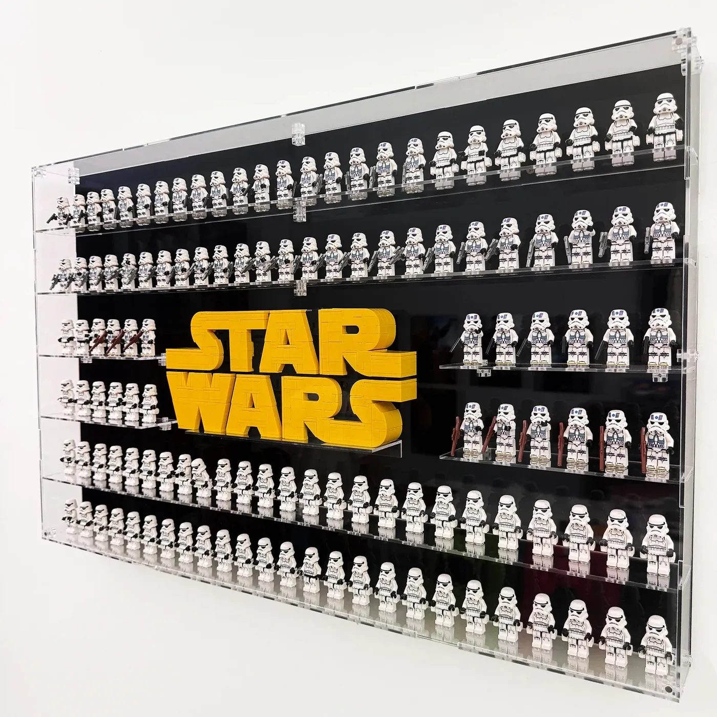 Vitrine für LEGO® Star Wars Minifiguren – für 150 Figuren, 6-stufige Galactic Minifiguren-Vitrine — 2