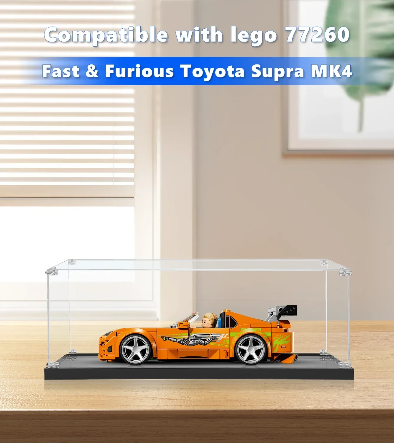 Monter för LEGO® Speed Champions | Toyota Supra MK4 (#77260) — 2