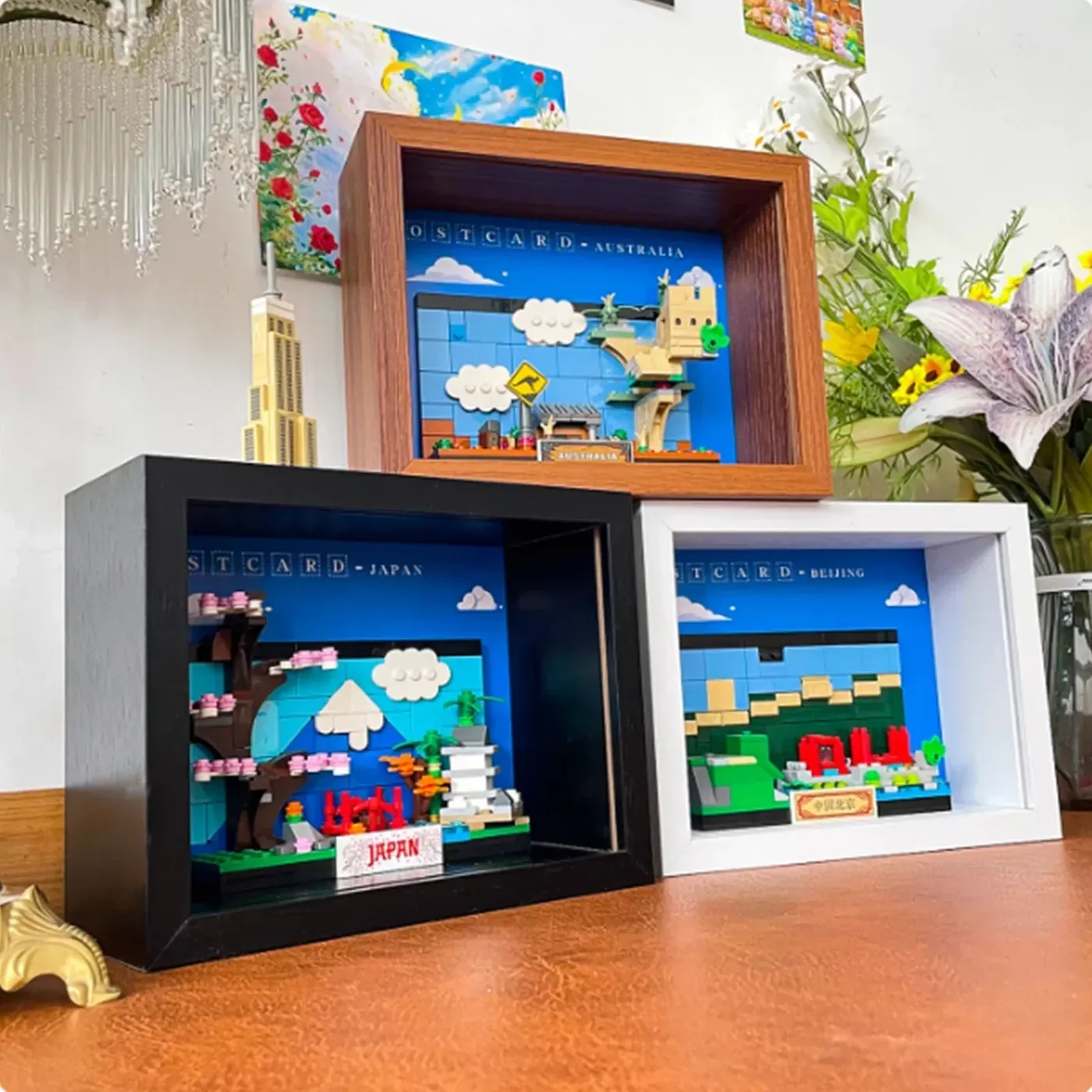Wall Display Frame for LEGO® Beijing Postcard 40520 — 5