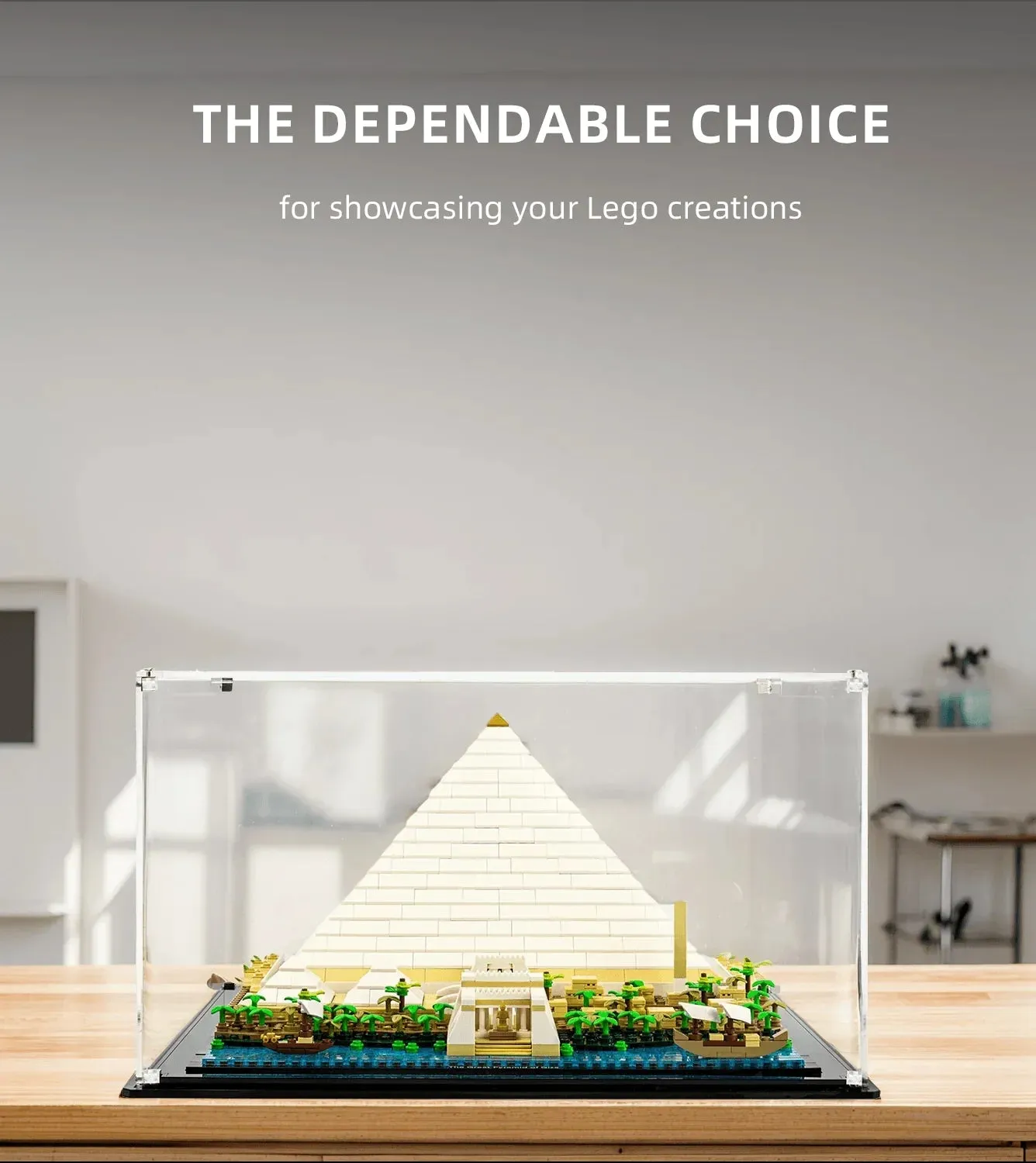 KABO-Gablota ekspozycyjna do Lego The Great Pyramid of Giza 21058 — 3