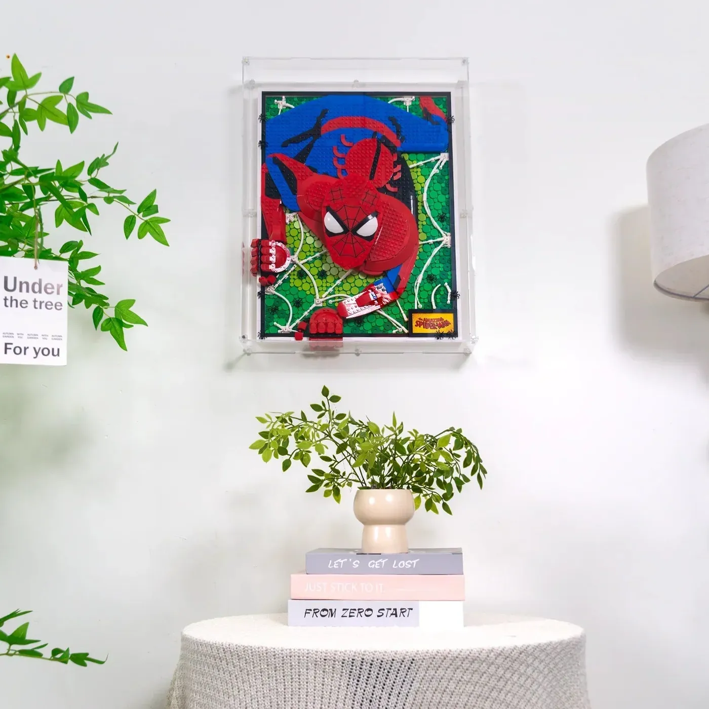 Gablota ekspozycyjna na ścianę do LEGO® Art The Amazing Spider-Man 31209 — 3
