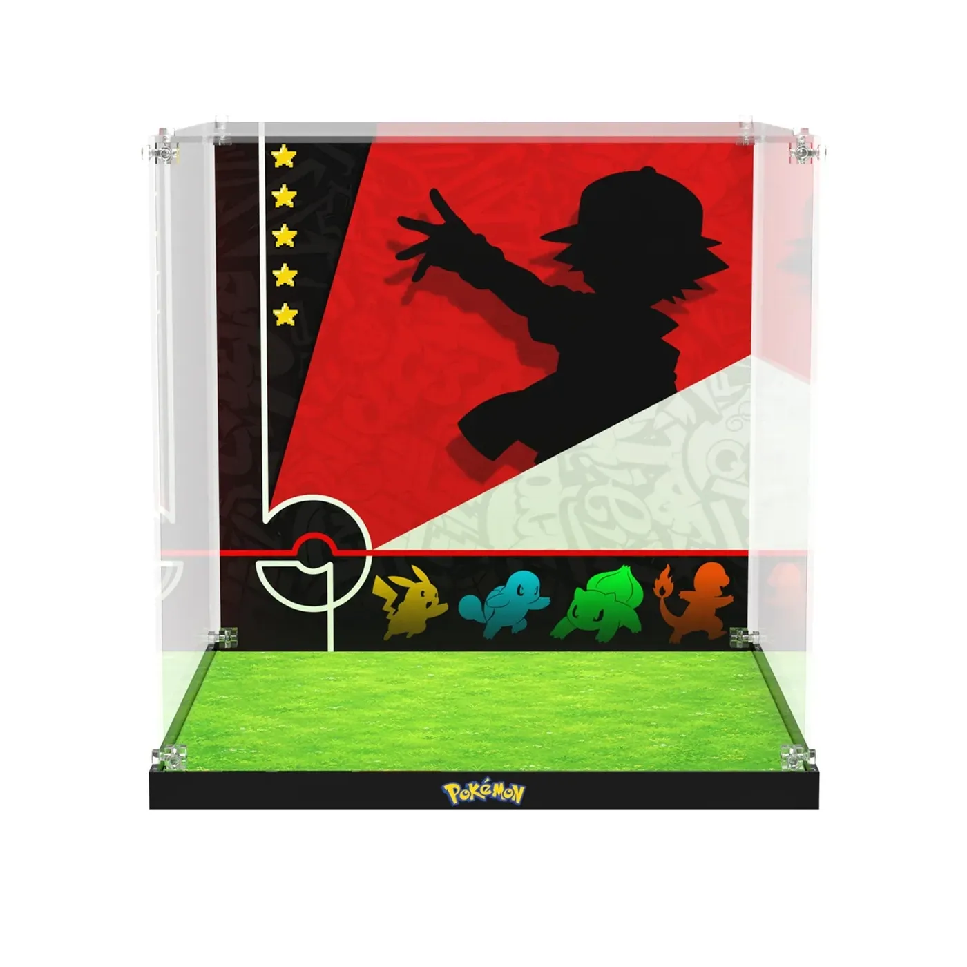 Akrilinė eksponavimo dėžė LEGO Pokémon Iconic Trainer Moments Poké Ball 72154 — 4