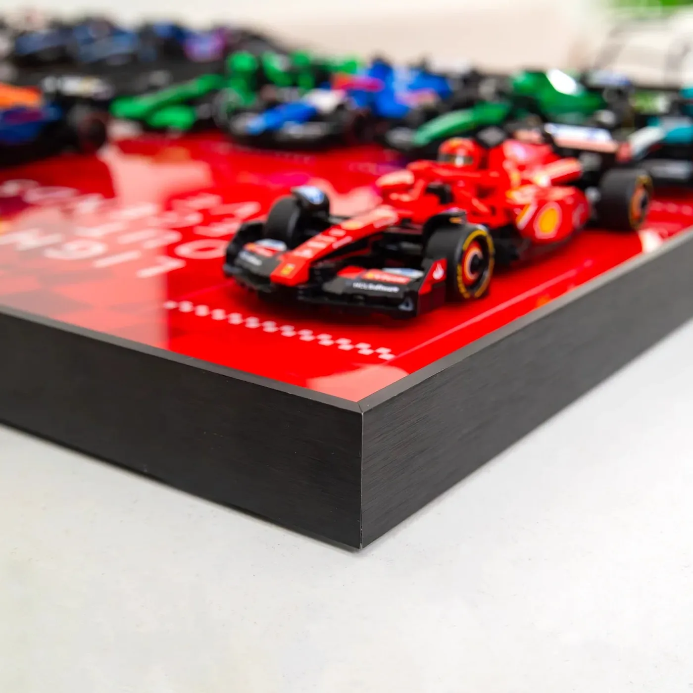 Display wall frame for LEGO Speed Champion series Full Collection — 4