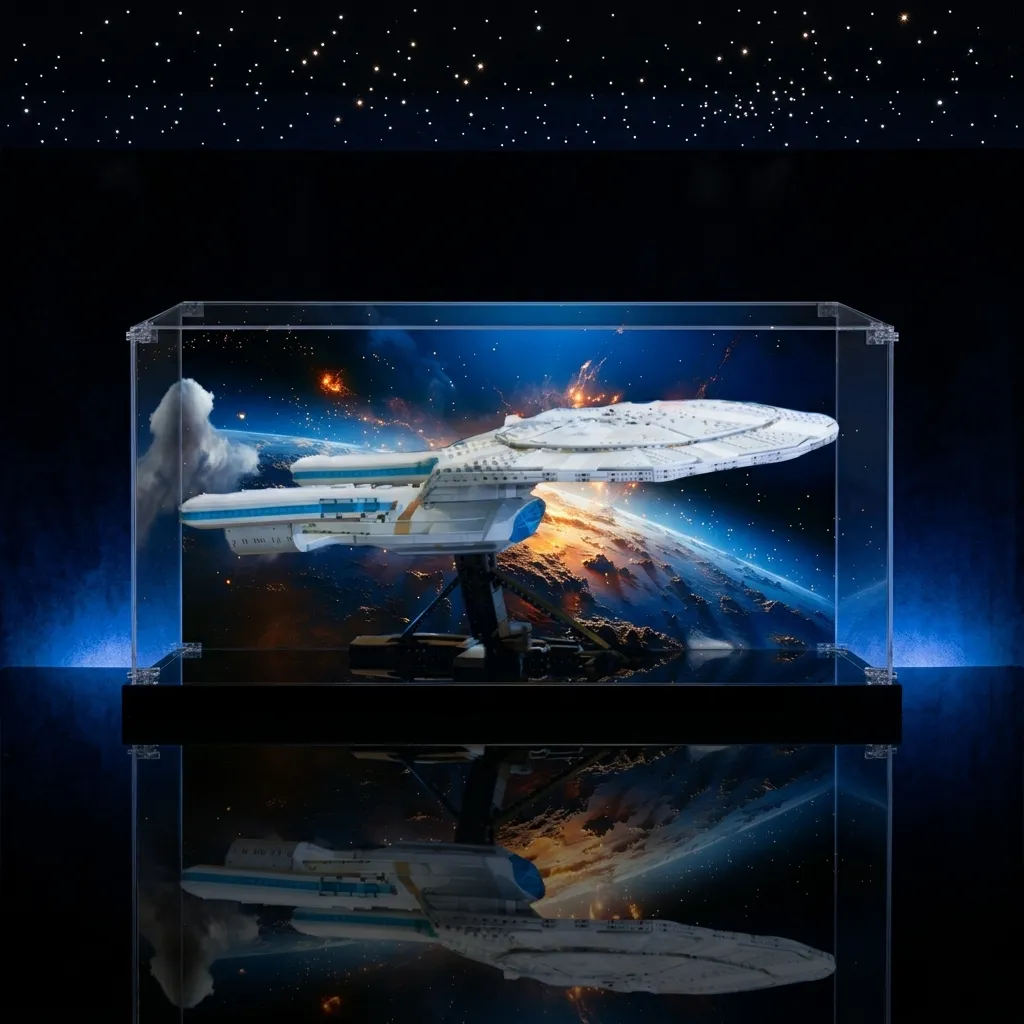 Der Weltraum, unendliche Weiten: der ultimative Display-Guide für LEGO® Star Trek Enterprise D (10356)