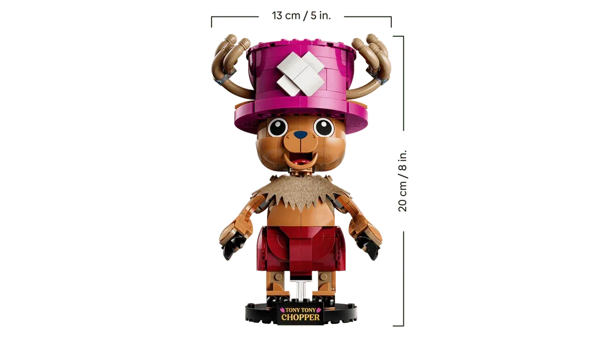 Gablota ekspozycyjna do LEGO® One Piece Tony Tony Chopper (75643) — 7