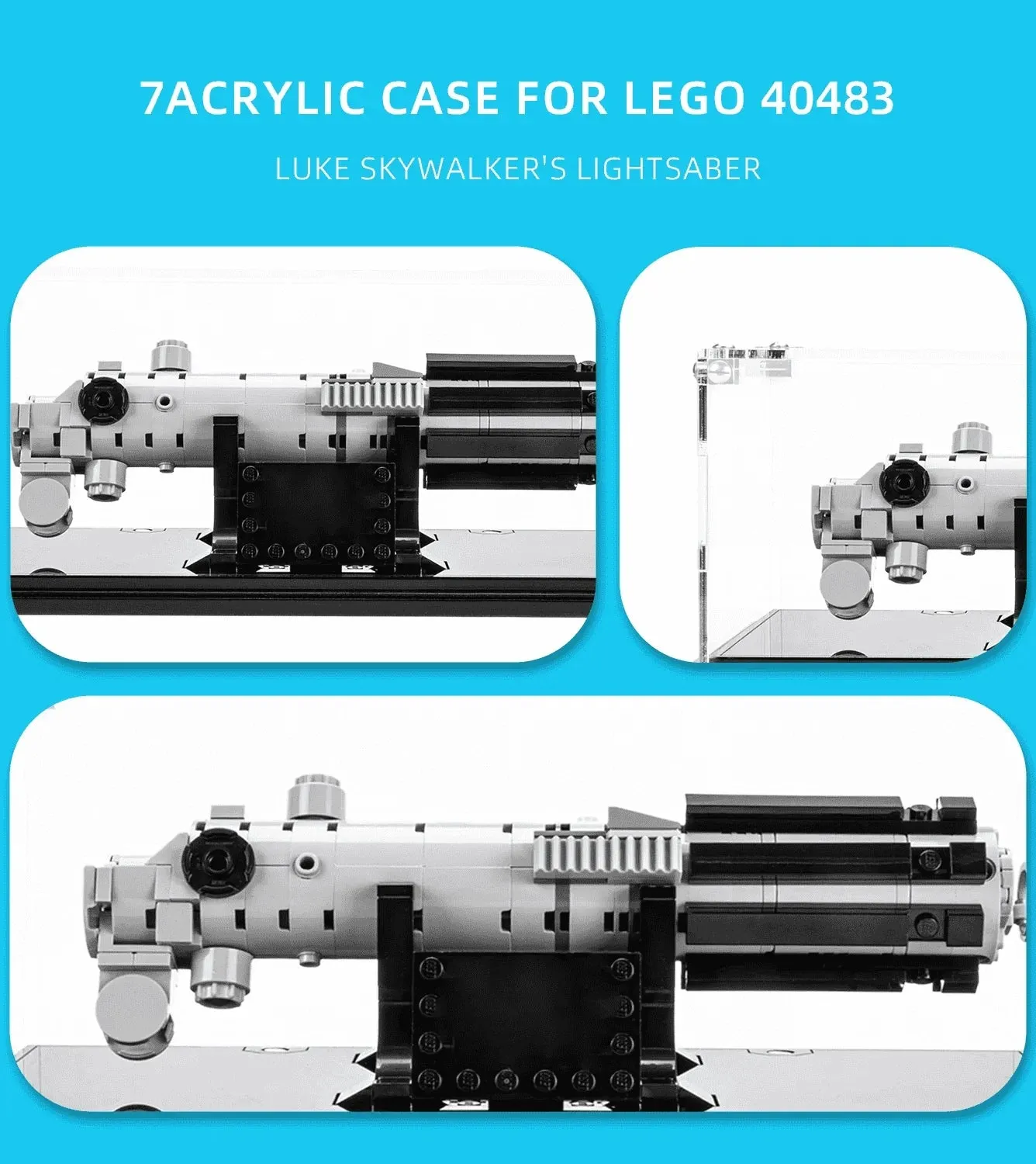 Eksponavimo dėžė Lego Luke Skywalker's Lightsaber 40483 — 4