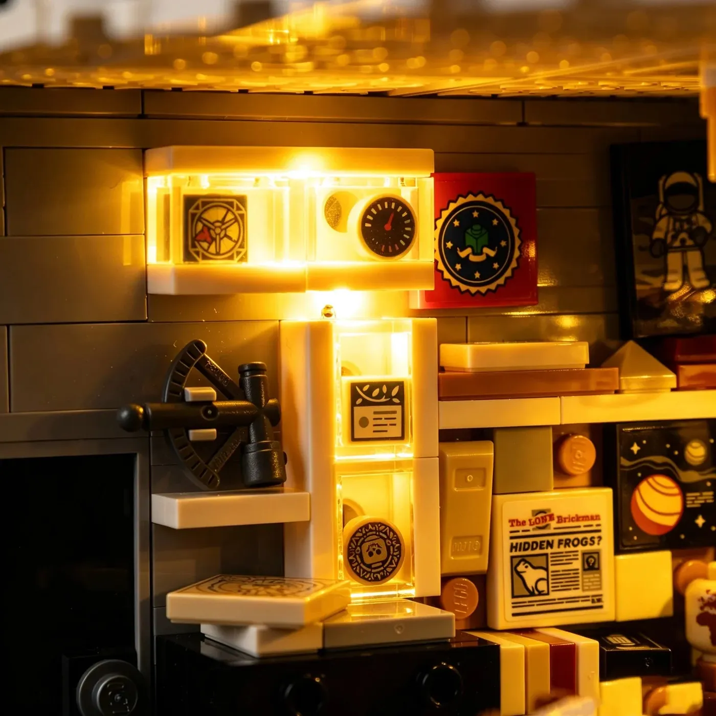 Premium apšvietimo rinkinys, suderinamas su LEGO Ideas The X-Files 21369 — 10