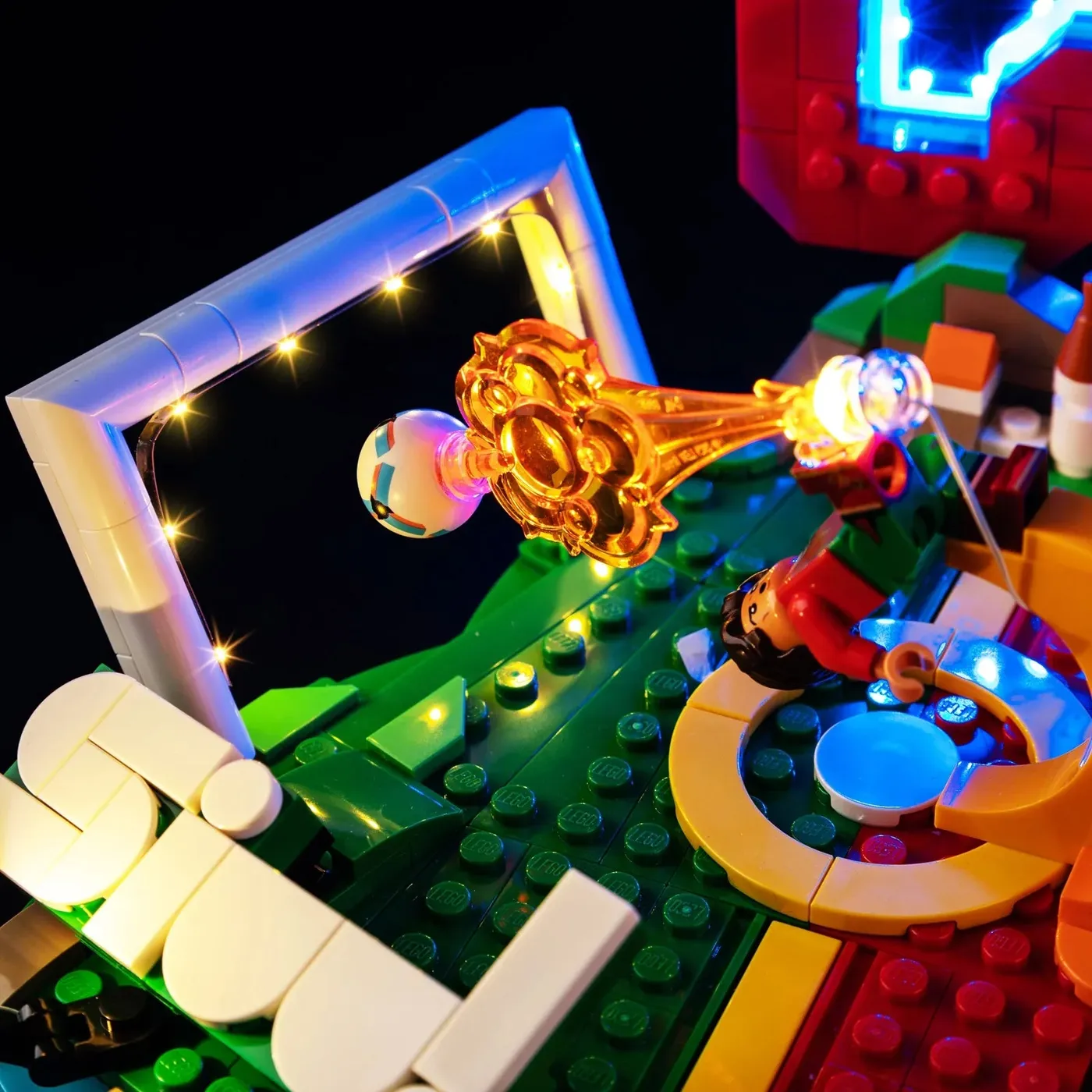 Premium apšvietimo rinkinys, suderinamas su LEGO® Editions Cristiano Ronaldo – Soccer Highlights 43012 — 14