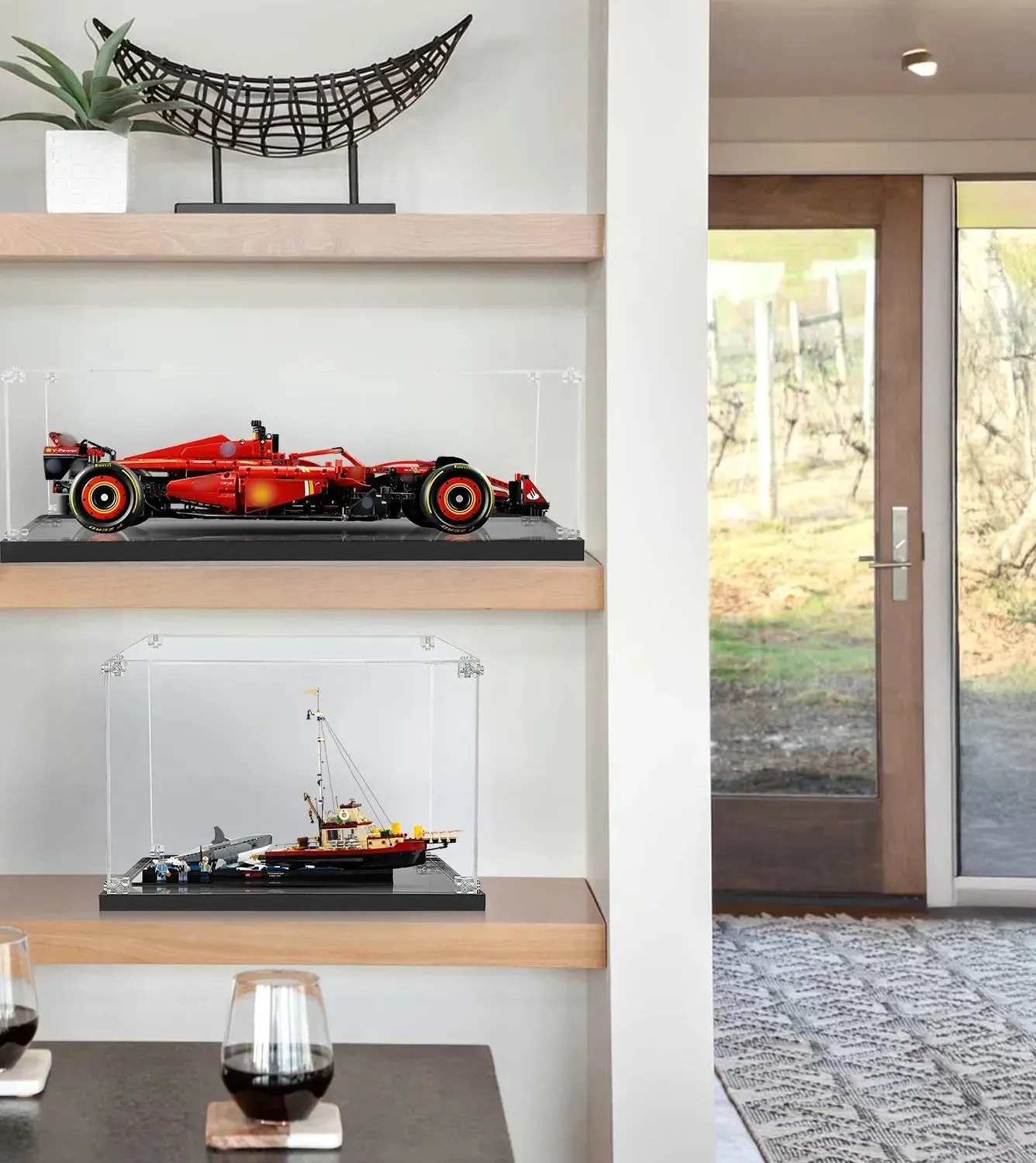 Vitrine für LEGO Ideas Jaws 21350 — 6