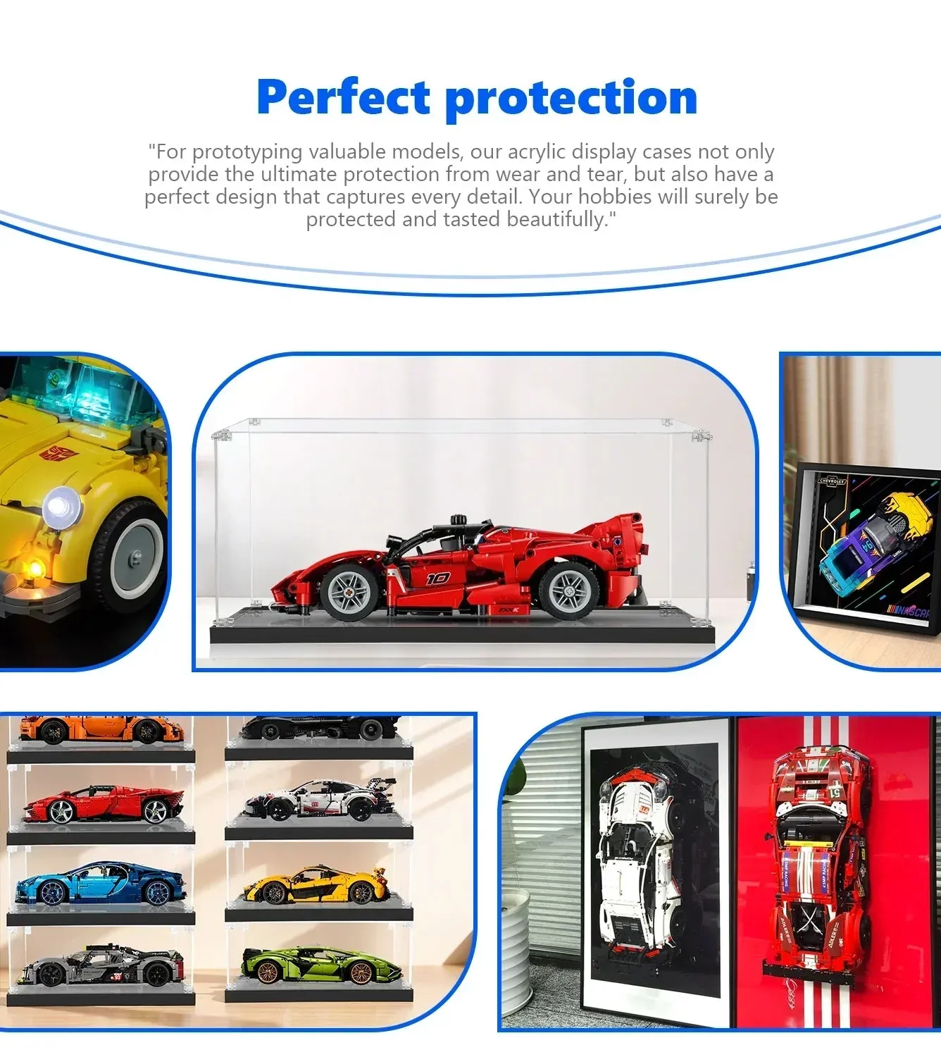Gablota ekspozycyjna do LEGO® Technic™ Ferrari FXX K 42212 — 6