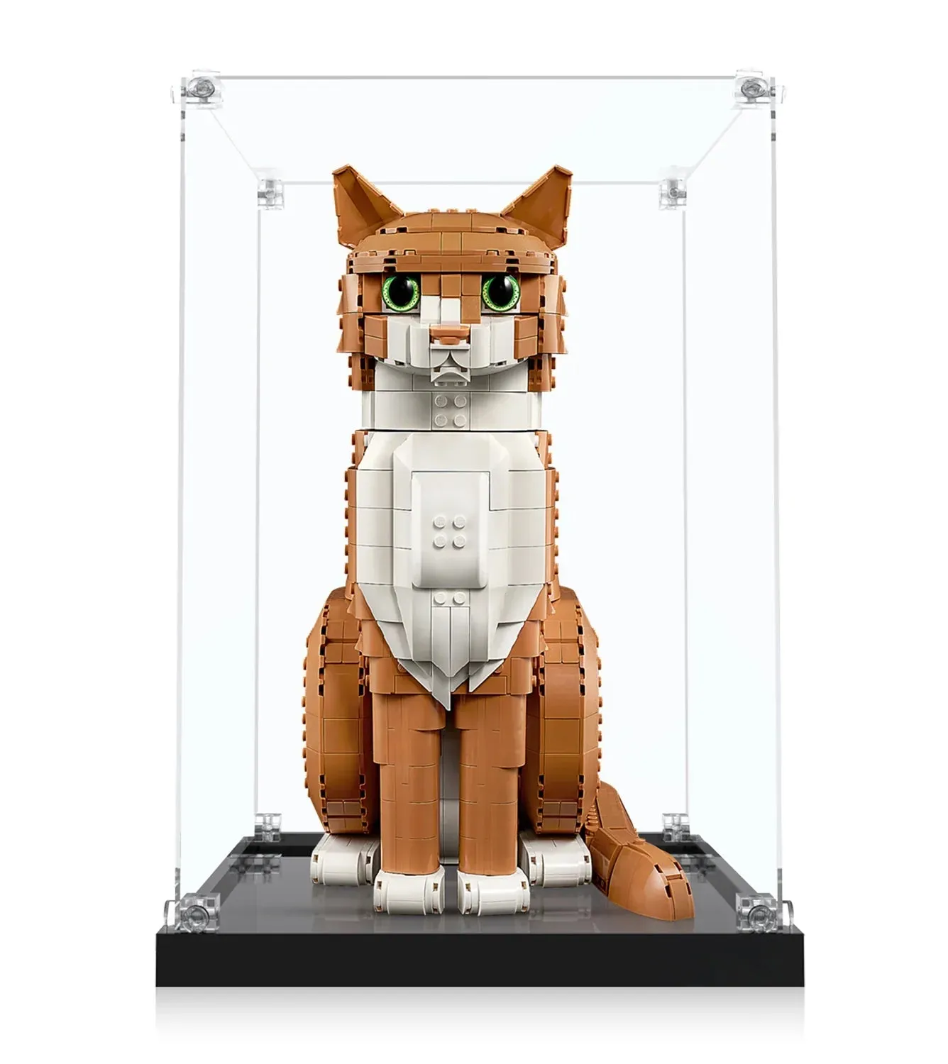 Premium montrar kompatibel med LEGO Ideas Orange Cat 21376 — 6