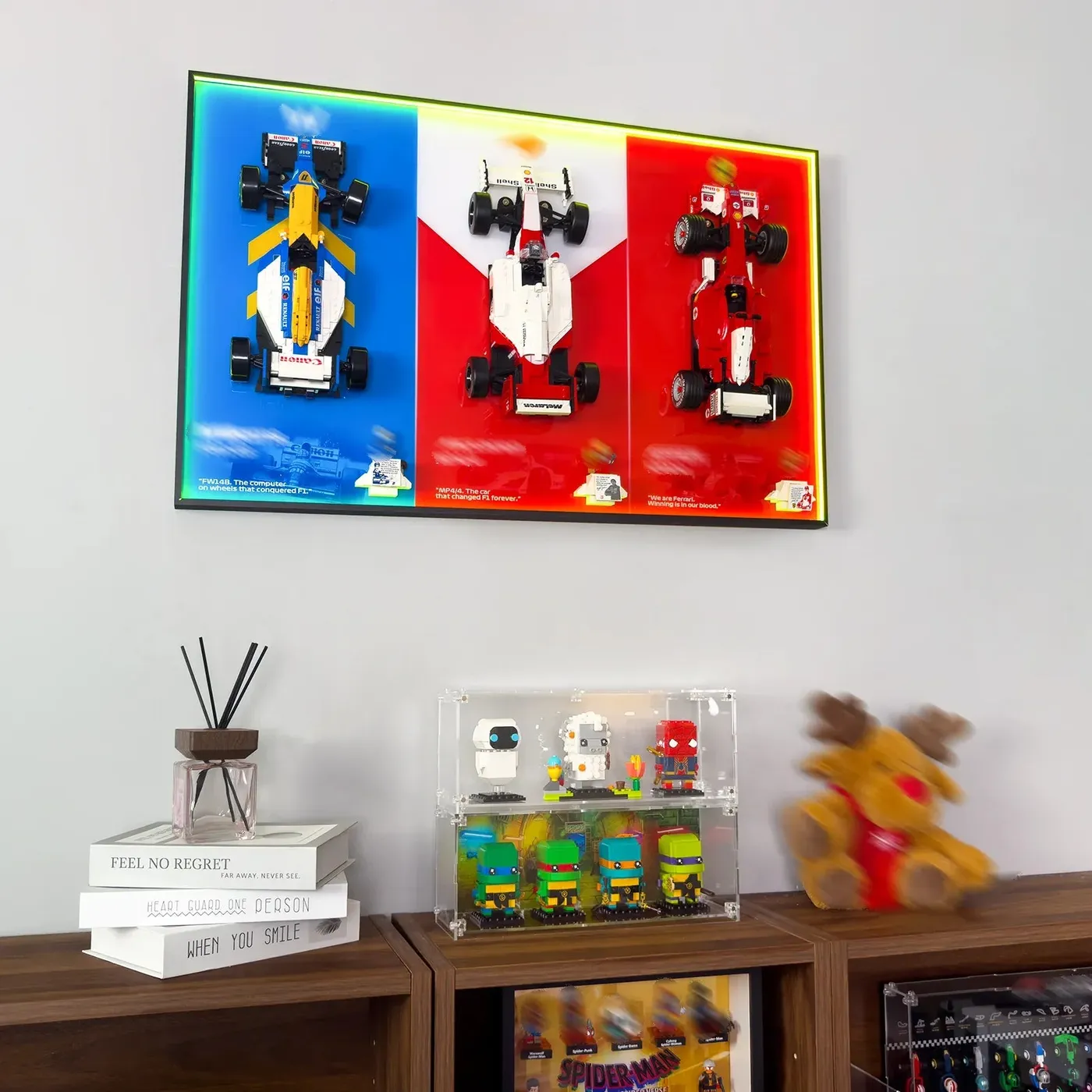 Displayrahmen für LEGO Icons F1 Legends 3-in-1 – Die Krönung des Motorsports — 2