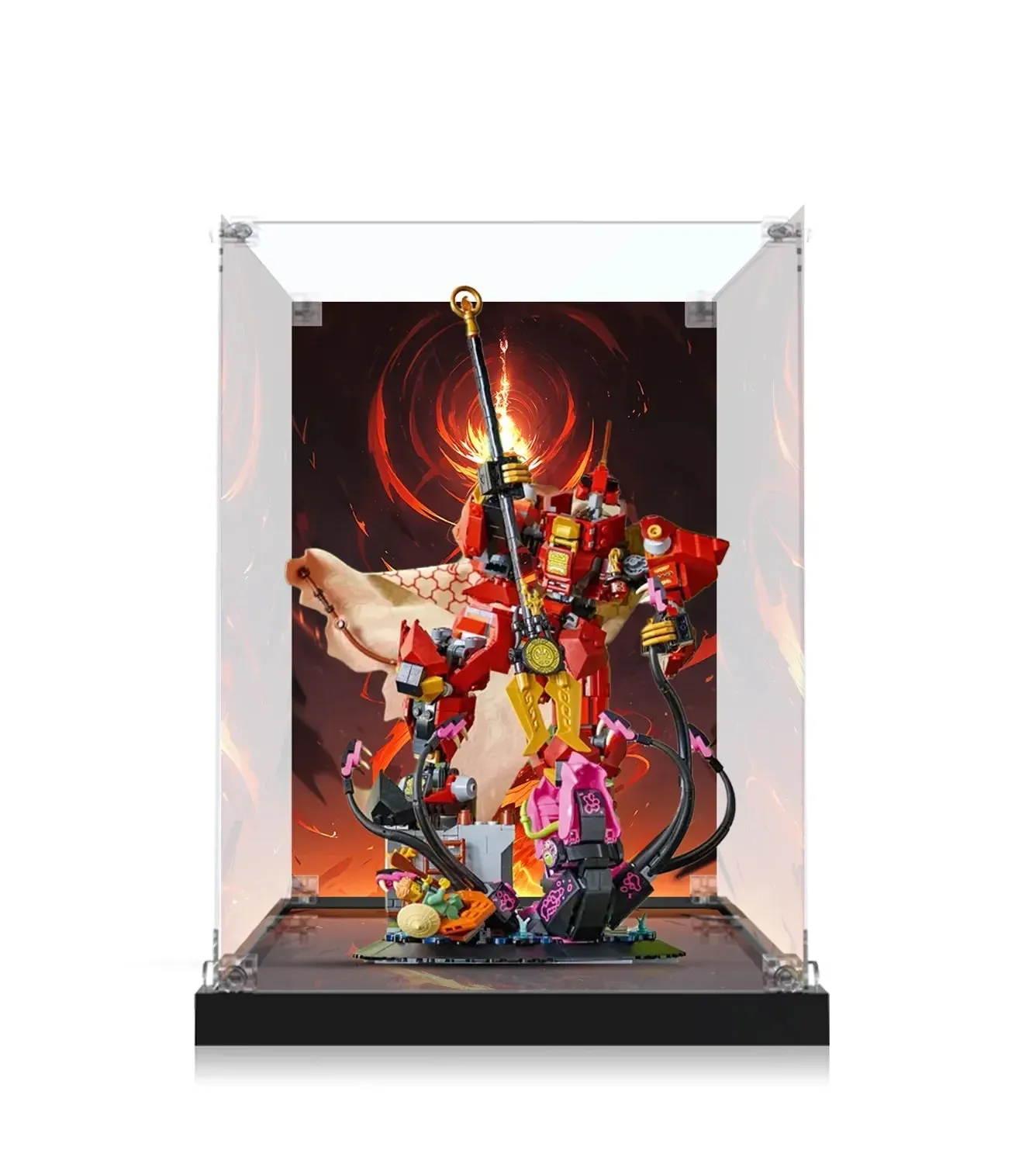 Display case for LEGO® NINJAGO® The Fire Knight Mech 71846 — 7