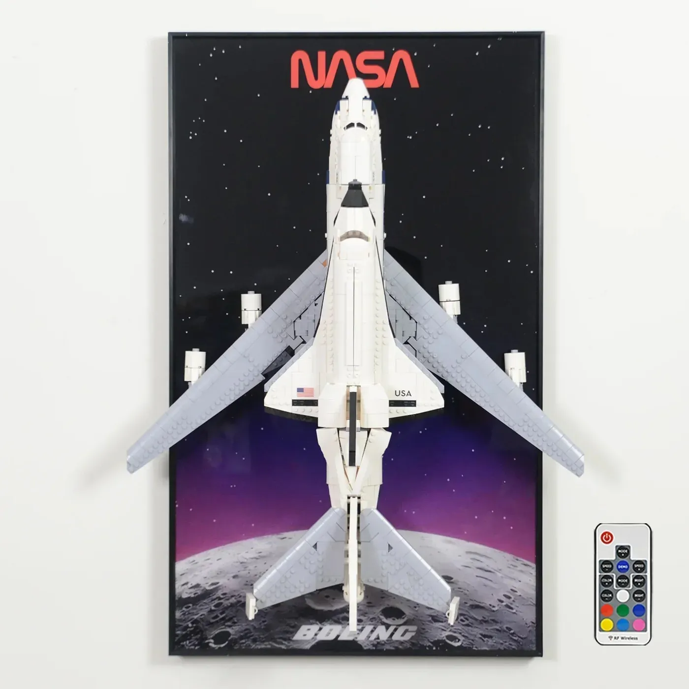 Sieninis eksponavimo rėmas LEGO Icons Shuttle Carrier Aircraft 10360 — 8