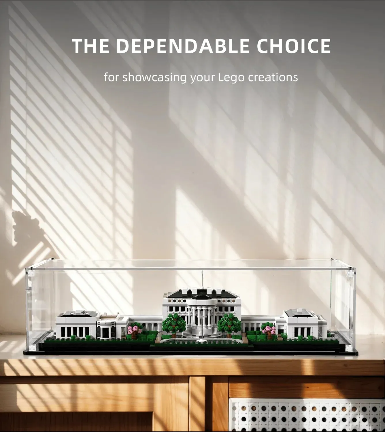 Eksponavimo dėžė Lego White House 21054 — 2