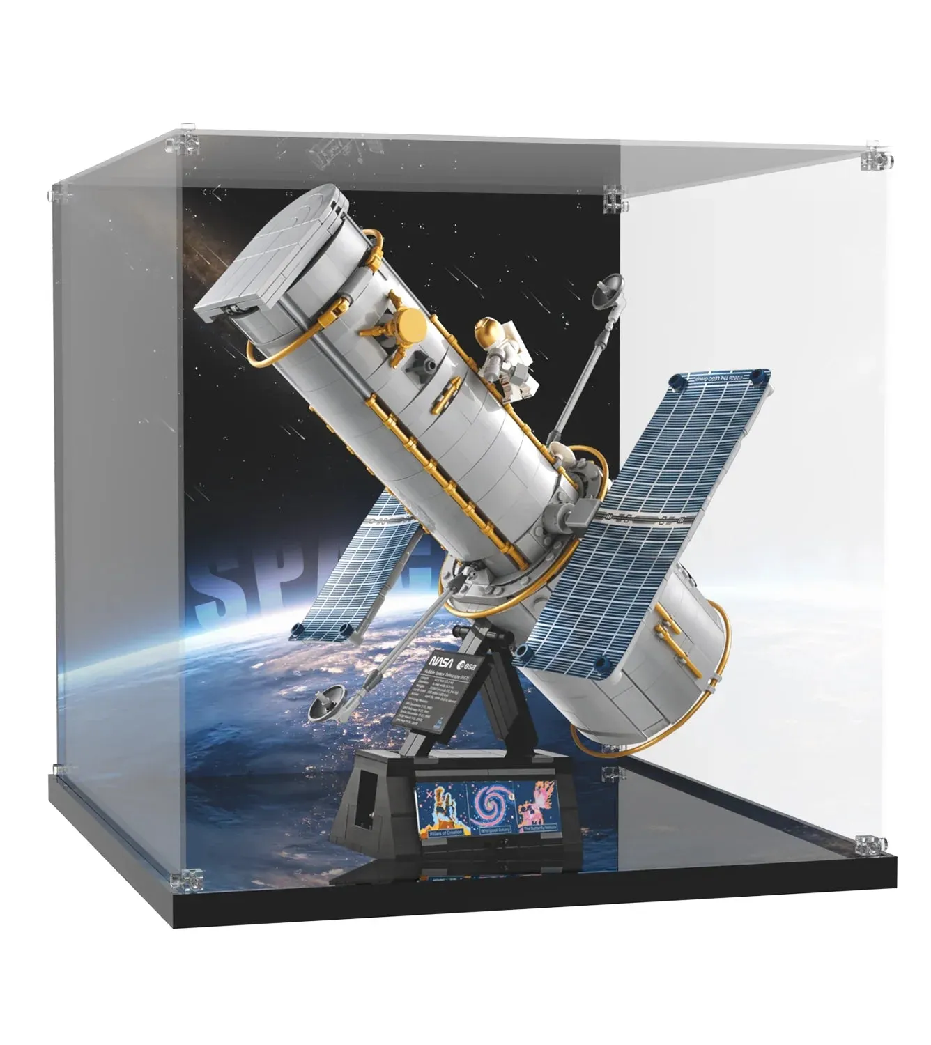 Vitrine für LEGO® Icons Hubble Space Telescope 11382