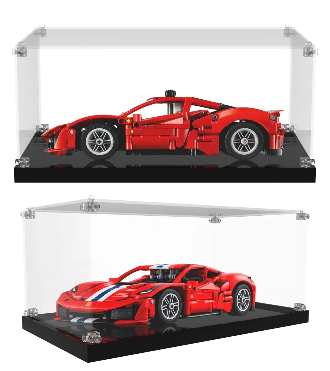 Vitrine für LEGO Technic™ Ferrari 488 Pista Car 42235 — 16