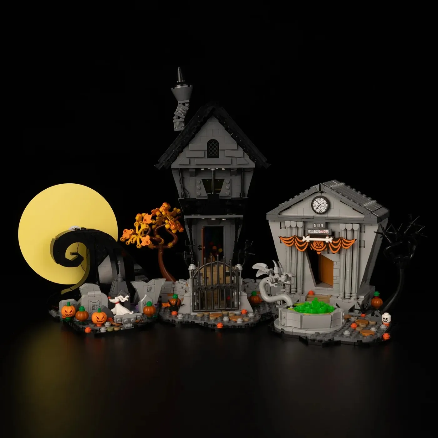 Premium apšvietimo rinkinys, suderinamas su LEGO Ideas Disney Tim Burton's The Nightmare Before Christmas 21351 — 4