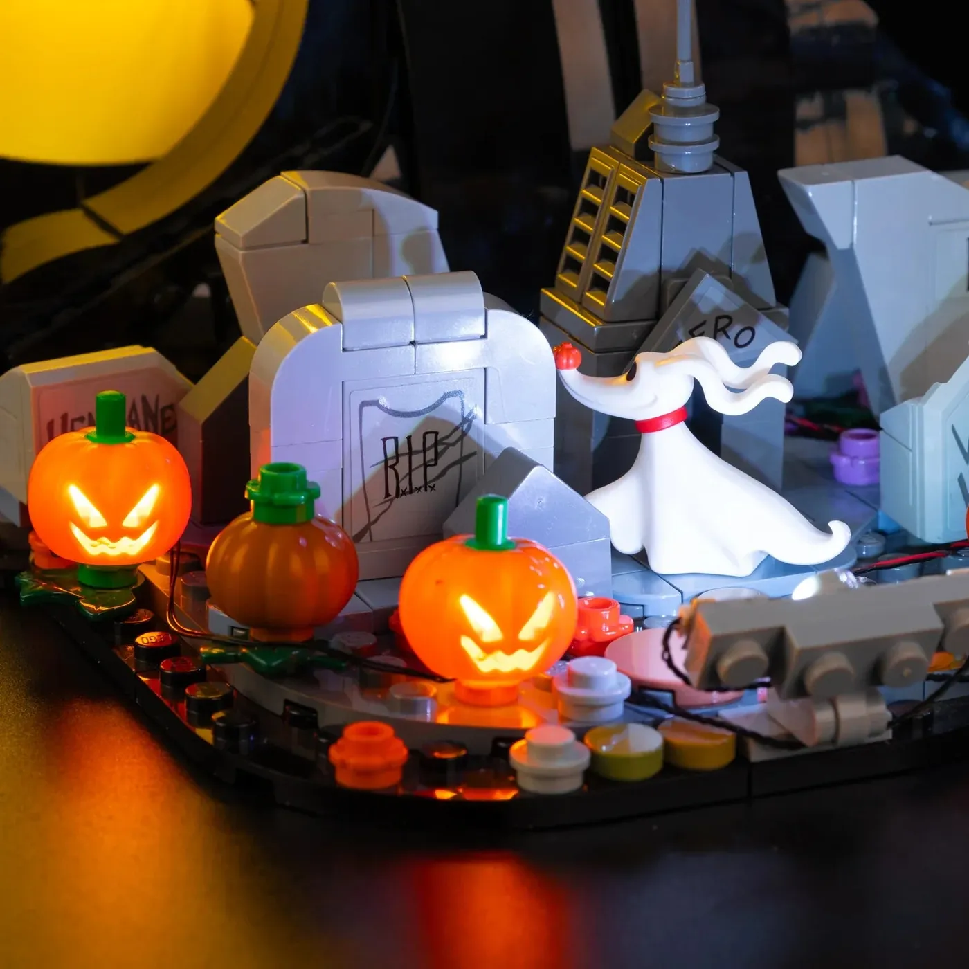 Premium apšvietimo rinkinys, suderinamas su LEGO Ideas Disney Tim Burton's The Nightmare Before Christmas 21351 — 19