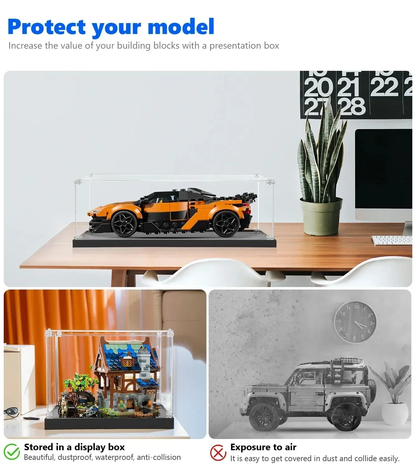 Vitrine für LEGO® Speed Champions McLaren W1 77257 — 5